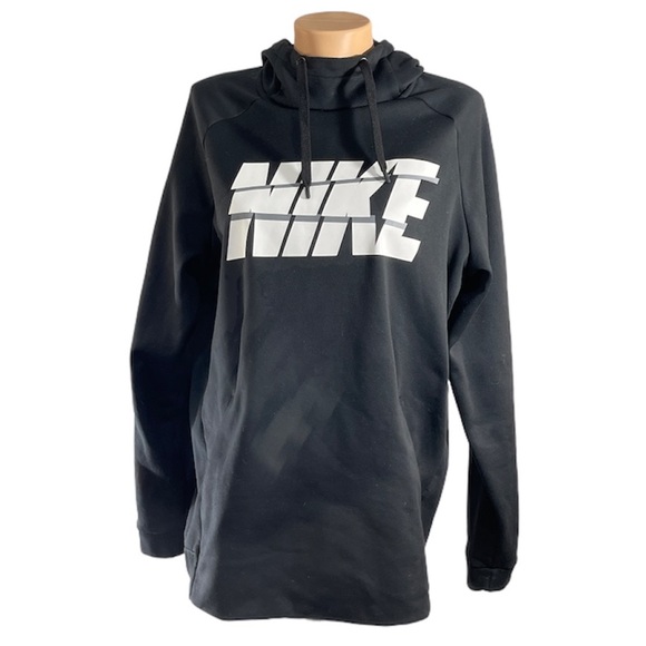 Nike Other - Nike Men’s Black Big Logo Hoodie Pullover Dry_Fit